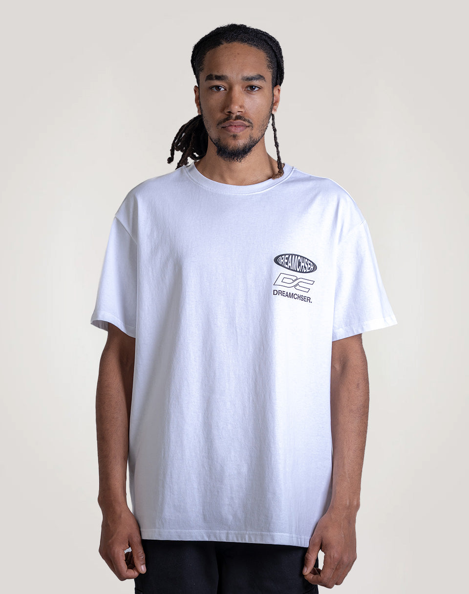 'TRIPLE LOGO' T-SHIRT WHITE